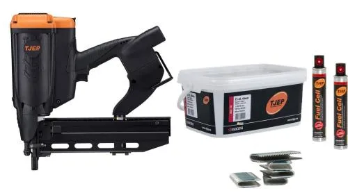 TJEP FS-40 GAS 3G Zaunklammergerät inkl. 2x GAS und 1.500 Klammern