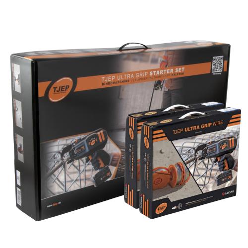 Preview: TJEP ULTRA GRIP 40 Bindemaschine, Starter-Set