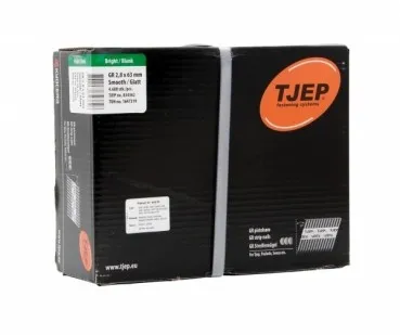 TJEP GR 28/63 D-Kopf Streifennägel 34° glatt Blank, 2,8x63mm Jumbobox