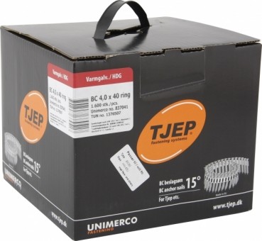 Preview: TJEP BC40/40 Ankernägel Feuerverzinkt