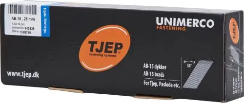 TJEP AB-15 25mm Brads