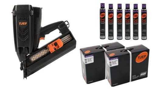 Preview: TJEP GRF 34/100 Excellent GAS mit 2 Boxen Nägel, Gas