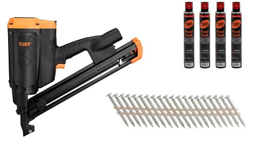 Preview: TJEP KA 4060 GAS 3G Ankernagler inkl. 3 Boxen Nägel 4x Gas