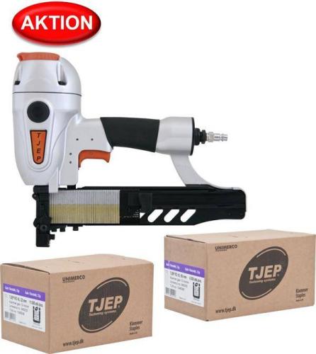 Preview: TJEP PZ-16/50 Klammergerät inklusive 2 Pakete PZ Klammern